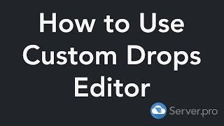 How to Setup Custom Drops Editor  Minecraft Java [upl. by Heidi615]