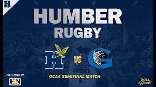 2024 OCAA Mens Rugby 🏉 SF Georgian  Humber 20241102 [upl. by Suilmann]