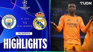 HIGHLIGHTS  Manchester City vs Real Madrid  UEFA Champions League 2425  TUDN [upl. by Erma]