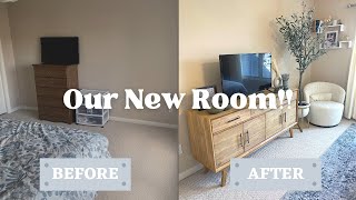 Extreme Bedroom Transformation  Tour Ft Castlery [upl. by Suiratnauq985]