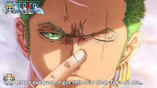 How did Roronoa Zoro get the scar on his eye in One Piece after timeskip EXPLAINED [upl. by Ainigriv914]