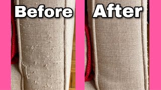 How to Repair Cat Scratches on Fabric [upl. by Tdnerb392]