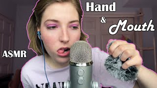 Hand and Mouth Sounds ASMR [upl. by Ainocal620]