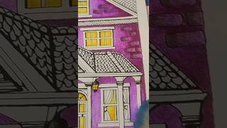 Colorido de Halloween TBT art quintafeira tbt coloringpages creativehaven shorts halloween [upl. by Arreis]