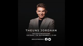 Theuns Jordaan  Huldigingsdiens [upl. by Elocel]