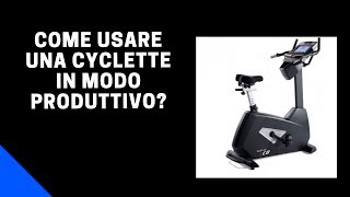 MOBILITA DELLE ANCHE CON LA CYCLETTE [upl. by Nylecsoj]