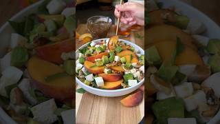 Peach Mozzarella Salad [upl. by Latin]