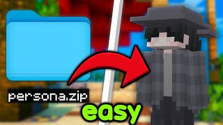 How To Import SkinPacks To Minecraft PE easy [upl. by Ellebasi]