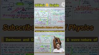 Davisson and Germer Experiment Dual nature of radiation and matter [upl. by Mychael433]