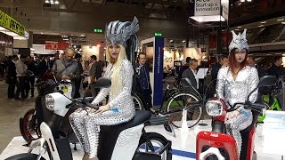 Askoll a EICMA scooter elettrico eS3 e auto elettrica elò [upl. by Wiatt]