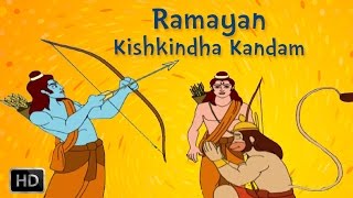 Ramayan Full Movie  Kishkindha Kandam  Ram In Search Of Sita  Animated  Cartoon Stories for Kids [upl. by Ruscio529]