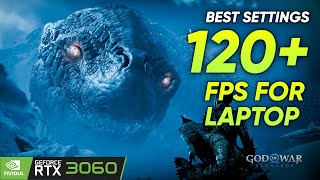 BEST NVIDIA RTX 3060 Settings for GOD OF WAR RAGNOK 100 FPS LAPTOP [upl. by Bosson429]