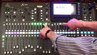 Behringer X32  Soundboard Training  Greenridge Baptist Church [upl. by Salahcin]