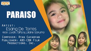 Esang De Torres Ft Liyah Niña and Liliane Saturno  Paraiso Official Lyric Video [upl. by Alf]