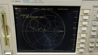 Agilent 8753ES cantenna test [upl. by Petr]