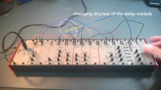 AE modular Demo Oscillator FM and Sync [upl. by Doelling577]