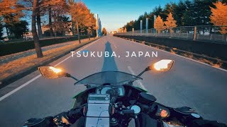 KAWASAKI NINJA 400 Akrapovic slip on exhaust PURE SOUND🔥 POV ride  Best slip on QHD 60FPS [upl. by Anahtor]