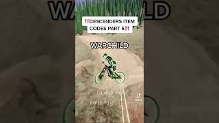 Best descenders codes gaming mtb bmx [upl. by Herrah]