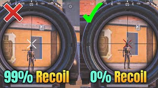 Recoil For M416  6x Scope Settings Tips For No Recoil Controlling And Accurate Spray BGMIPUBG [upl. by Beaner804]