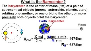 Astrophysics Binary Star System 6 of 40 What is the Barycenter [upl. by Fanchie296]