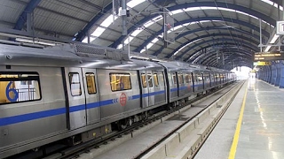 Delhi metro full speed [upl. by Honna]