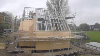 Bouw duurzame staalframe woning te Schipluiden [upl. by Karil753]