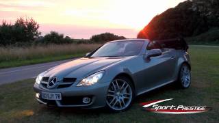 Essai Mercedes SLK 350 [upl. by Ennairak316]