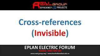 Crossreferences Invisible  EPLAN Education [upl. by Montano320]