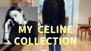 【フィービーファイロ】my CELINE collection  ちょっと焼肉も [upl. by Elaweda]