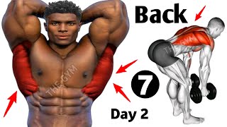 7 Big Back Exercises  Day 2 Back Workout  THE GYM [upl. by Jenks]