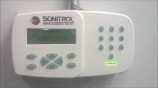 How To Arm and Disarm a Sonitrol System [upl. by Toile]