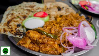 Spicy Indian Street Food at Punjabi Dhaba Chole Panner and Butter Naan [upl. by Enelegna198]