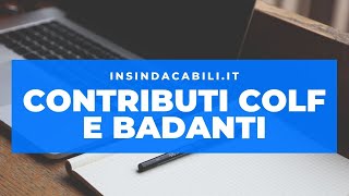 Come scaricare i contributi Inps delle colf badanti lavoratori domestici [upl. by Drwde272]