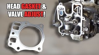 Head Gasket amp Valve Adjustment  FC540V [upl. by Bruner]