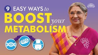 How to Boost Your Metabolism Naturally 9 Tips to Improve Your Metabolism  Health Tips [upl. by Yolande]