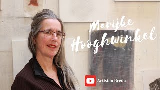 Marijke Hooghwinkel vertelt in haar atelier over haar werk als kunstenaar in Breda [upl. by Airak]