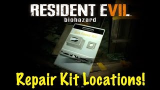 Gun Repair Kit Location  Resident Evil 7 RE7 [upl. by Buckels]