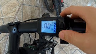 Display Digital S866 para Bicicleta Elétrica Funções e como Configurar [upl. by Dracir]