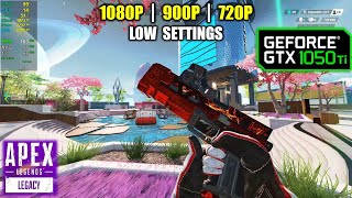 GTX 1050 Ti  Apex Legends  S9  1080p 900p 720p  Low settings [upl. by Ytsirc]