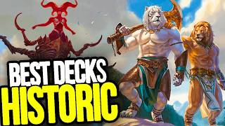 Top 10 Best Historic Decks to Dominate Mythic  MTG Arena Meta [upl. by Hsevahb590]