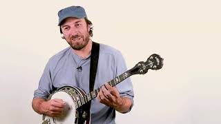 Tenor Banjo Lesson  Basic Strumming Patterns [upl. by Weinreb268]