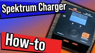 How to set up and use a Spektrum charger [upl. by Danaher]