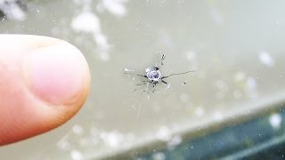 How to Repair a Windshield Chip or Crack [upl. by Ddarb]