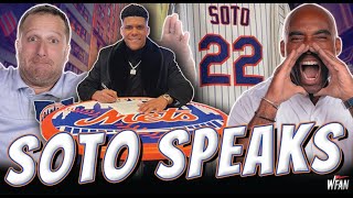 quotITS OFFICIALquot Juan Soto Introduced as a New York Met [upl. by Burkhardt262]