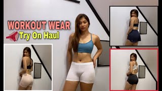 TRY ON HAUL WORKOUT WEAR [upl. by Ayar]