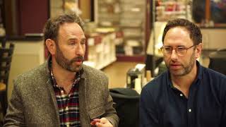 Sklar Brothers stop for interview latkes at Kohns deli [upl. by Mitzi335]