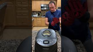 How to remove Bread from Bread Machine Pan Easy [upl. by Ikkin99]