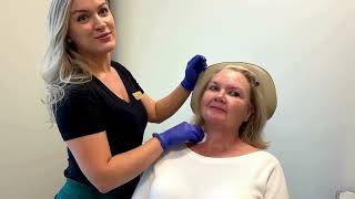 Treating Platysmal Bands With Botox At Thrive Medical Spa Milton GA [upl. by Alios694]