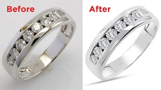 Hi End Jewelry retouching amp Photoshop Tutorial [upl. by Wrigley]