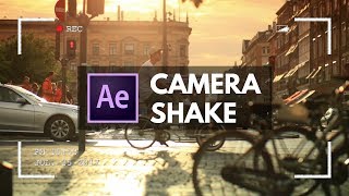 Create Fake Handheld Footage in After Effects [upl. by Kotz]